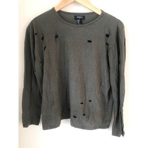 Men’s small army green Forever 21 long sleeve